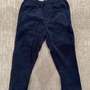Tea Navy Corduroy Pants